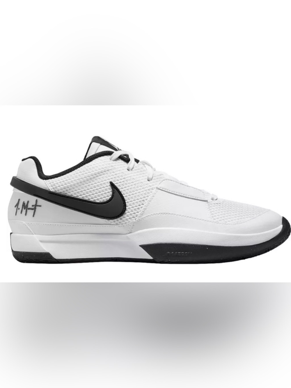 Nike White and Black Men's Basketball Shoes